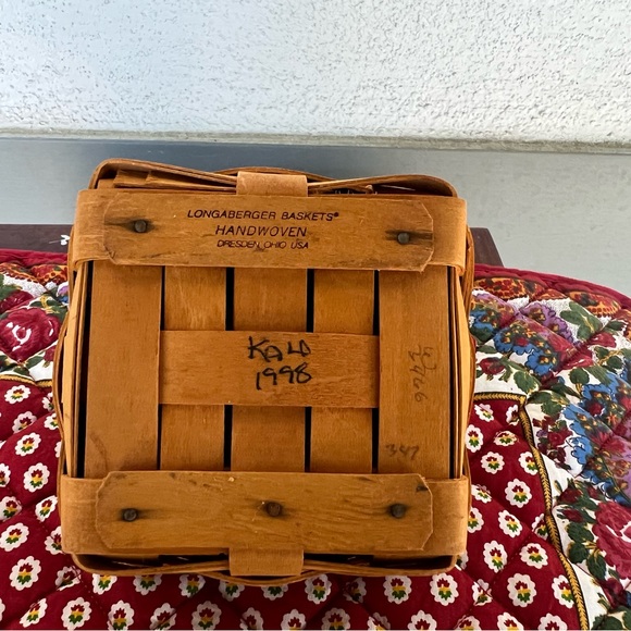 Longaberger Darling ❤️ 3 piece basket! 1998 - Picture 5 of 8